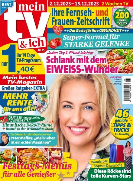 mein TV und ich – 23 November 2023 Cover