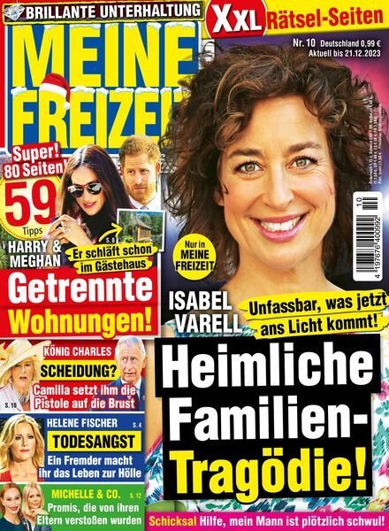 Meine Freizeit – 21 November 2023 Cover
