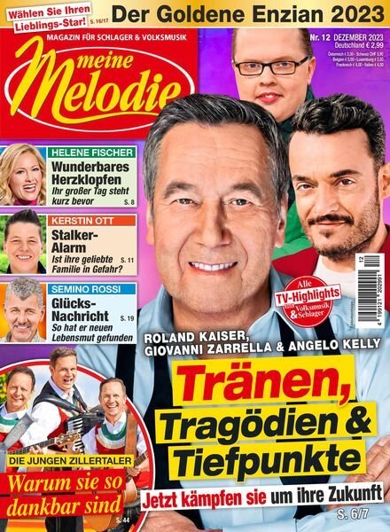 Meine Melodie – Dezember 2023 Cover