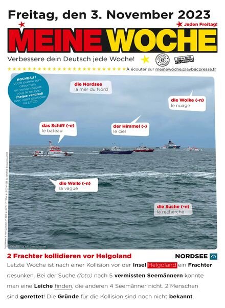 Meine Woche – 1 November 2023 Cover
