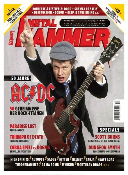 Metal Hammer Germany – Dezember 2023 Cover