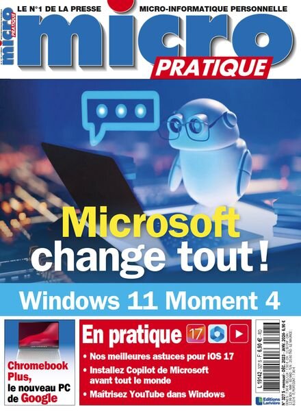 Micro Pratique – Decembre 2023 – Janvier 2024 Cover