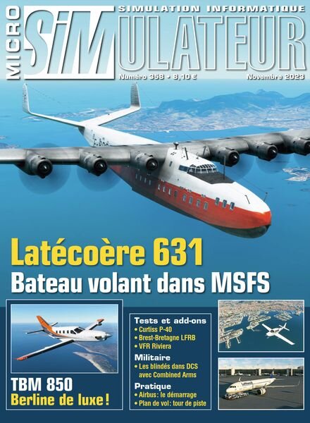 Micro Simulateur – Novembre 2023 Cover