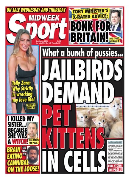 Midweek Sport – 4 October 2023 Cover