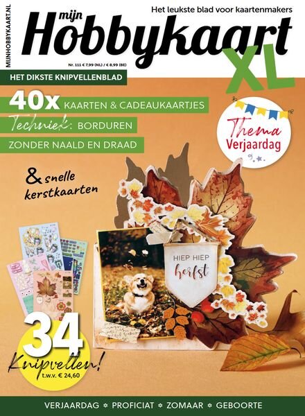 Mijn Hobbykaart XL – November 2023 Cover