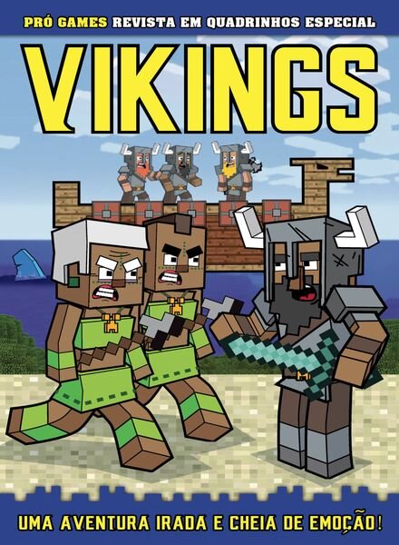 Minecraft Revista em Quadrinhos – 8 Novembro 2023 Cover