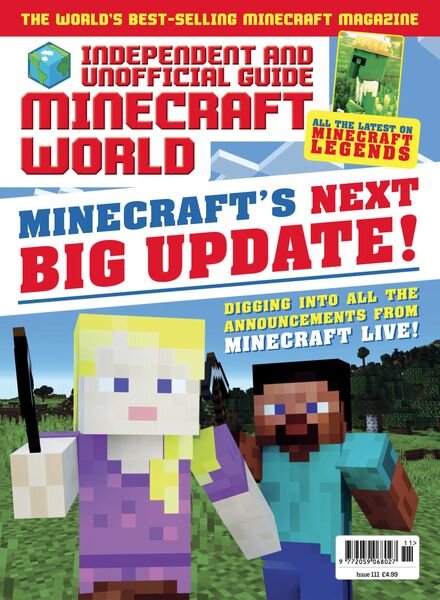 Minecraft World Magazine – Issue 111 – 2 November 2023 Cover