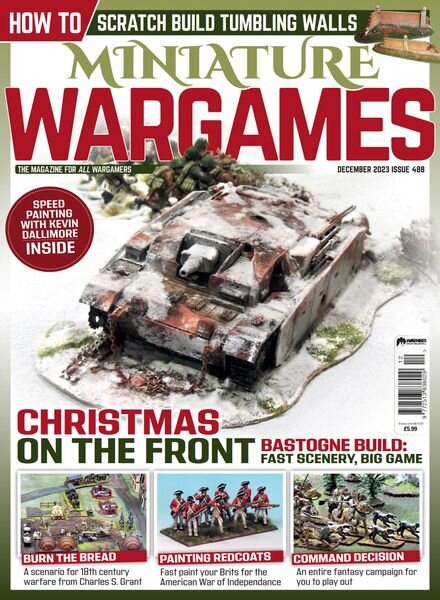 Miniature Wargames – December 2023 Cover