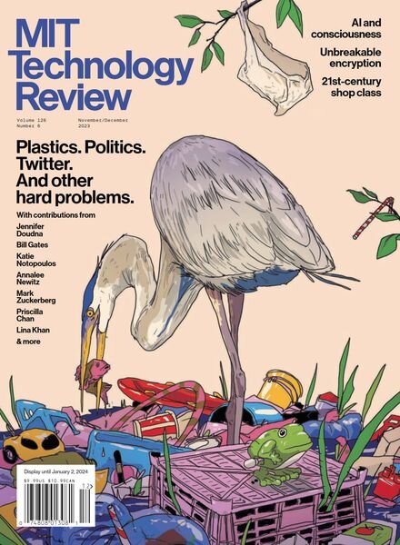 MIT Technology Review – November-December 2023 Cover