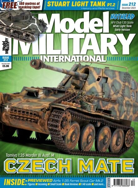 Model Military International – December 2023 Cover