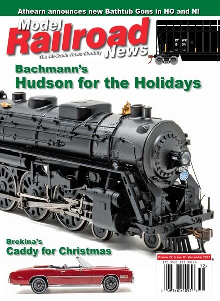 Model Railroad News – December 2023 Cover