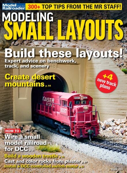 Model Railroader – Modeling Small Layouts 2023 Cover