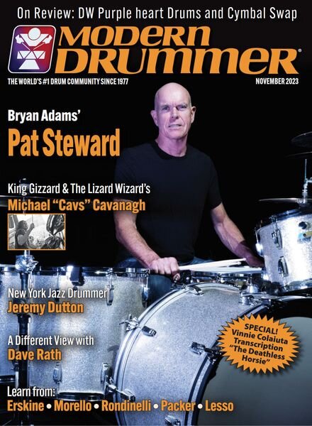 Modern Drummer Magazine – November 2023 Cover