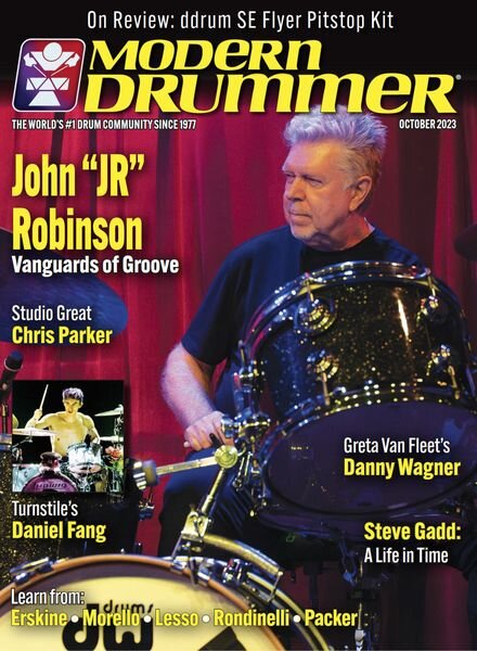 Modern Drummer Magazine – October 2023 Cover