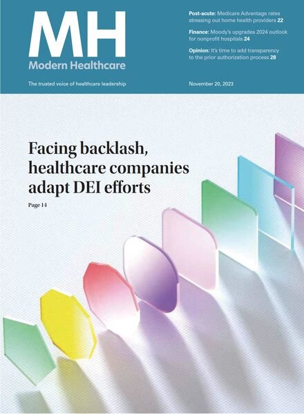 Modern Healthcare – November 20 2023 Cover