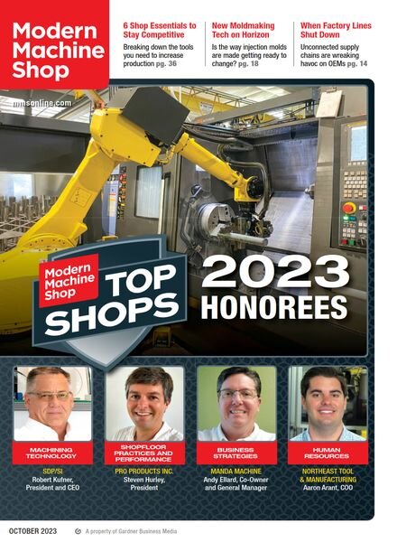 Modern Machine Shop – October 2023 Cover