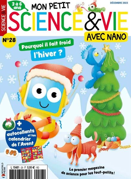 Mon Petit Science & Vie avec Nano – Decembre 2023 Cover