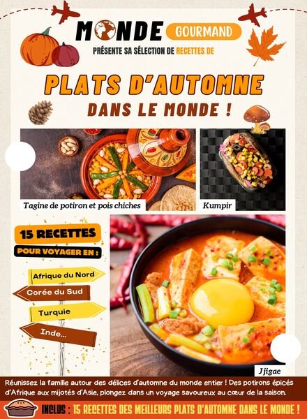 Monde Gourmand – 26 Octobre 2023 Cover