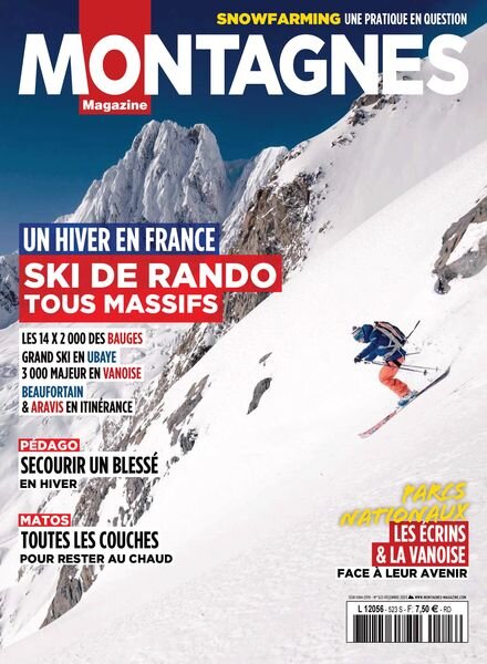 Montagnes Magazine – Decembre 2023 Cover