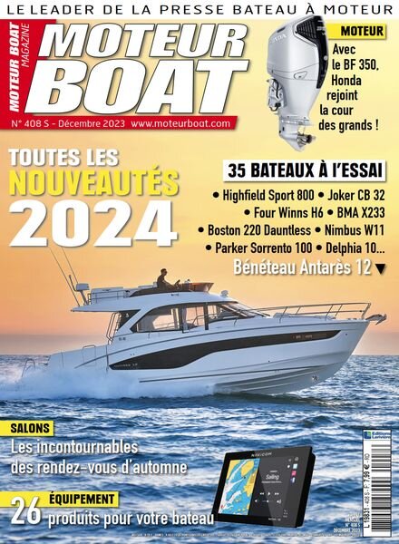 Moteur Boat – Decembre 2023 Cover