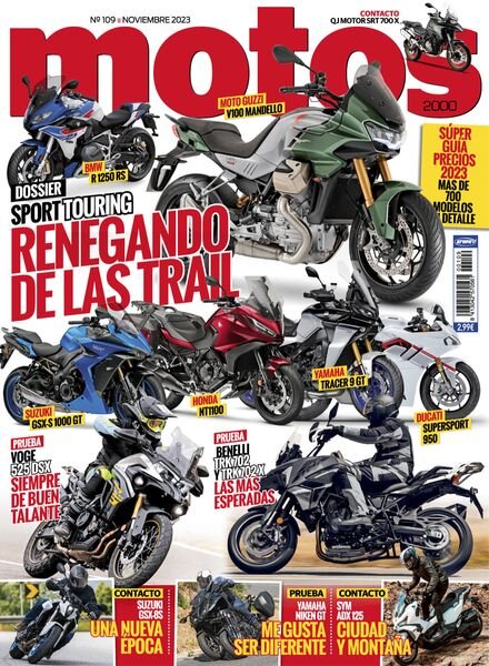 Motos 2000 – Noviembre 2023 Cover