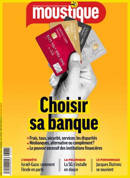 Moustique Magazine – 15 Novembre 2023 Cover