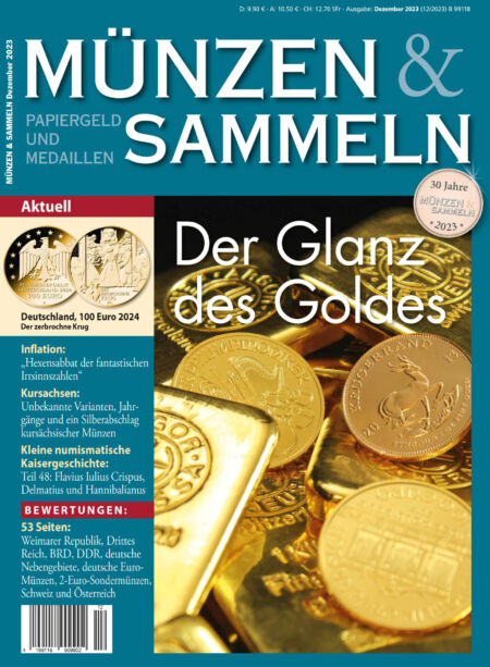 Munzen & Sammeln – Dezember 2023 Cover