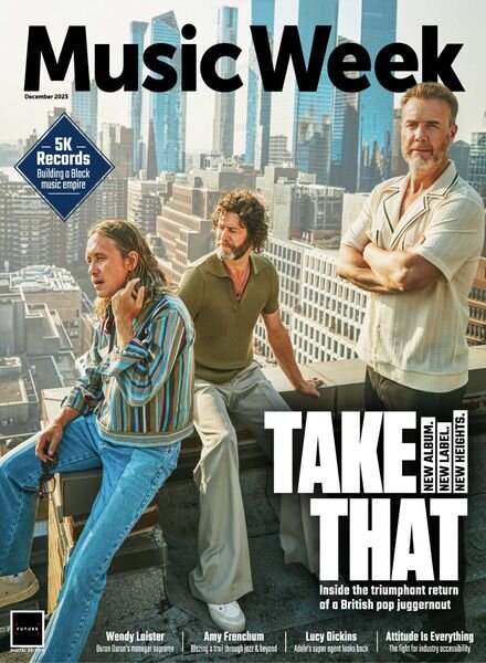 Music Week – Issue 1387 – December 2023 Cover