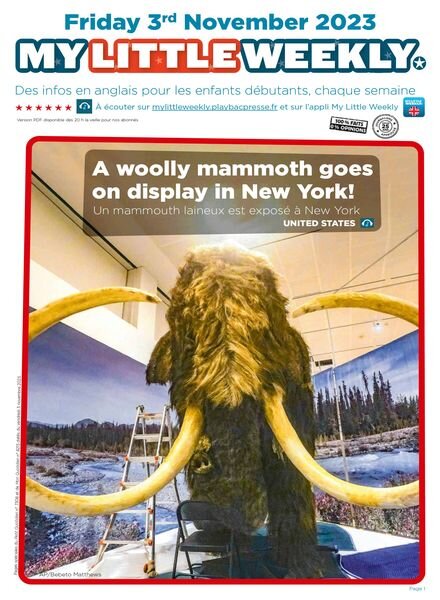 My Little Weekly – 3 Novembre 2023 Cover