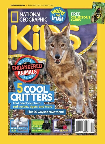 National Geographic Kids USA – December 2023 – January 2024 Cover