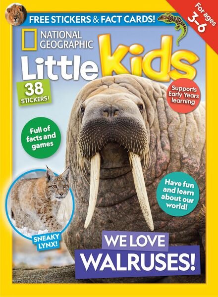 National Geographic Little Kids UK – Issue 11 – 1 November 2023 Cover