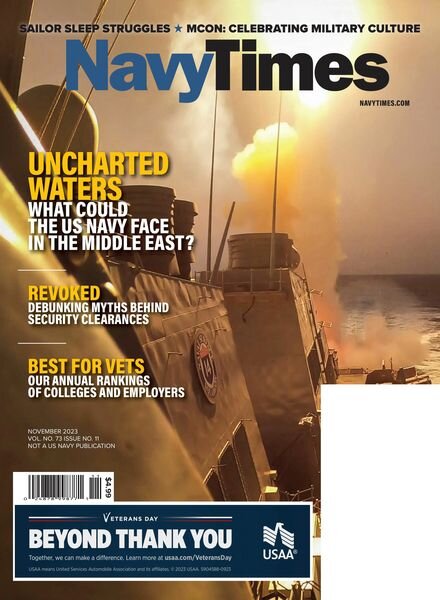 Navy Times – November 2023 Cover