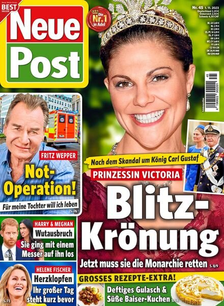Neue Post – 1 November 2023 Cover