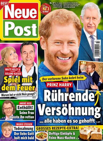 Neue Post – 15 November 2023 Cover