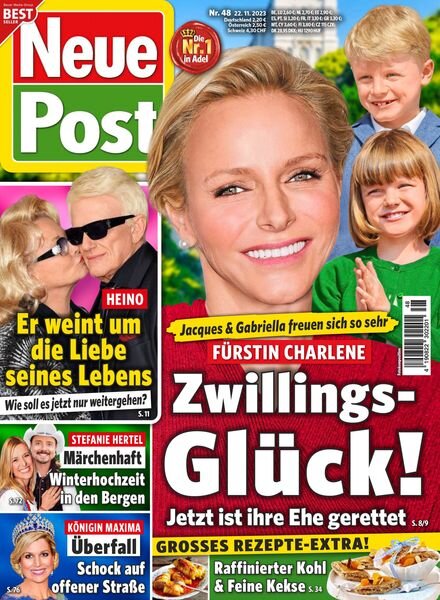 Neue Post – 22 November 2023 Cover