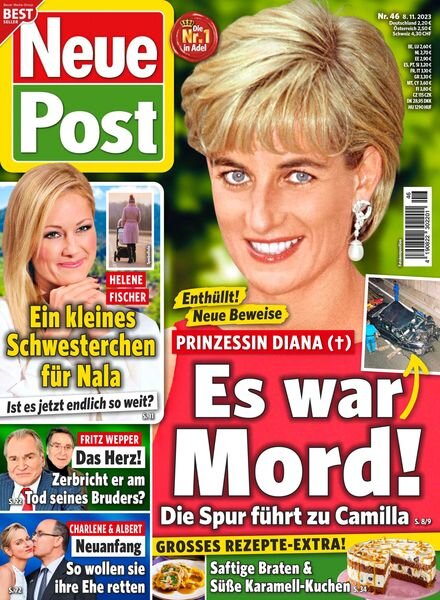 Neue Post – 8 November 2023 Cover