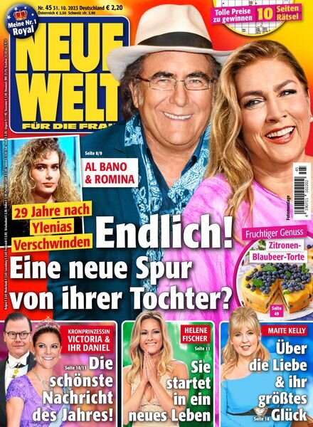 Neue Welt – 31 Oktober 2023 Cover