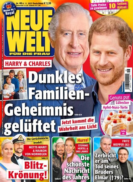Neue Welt – 8 November 2023 Cover