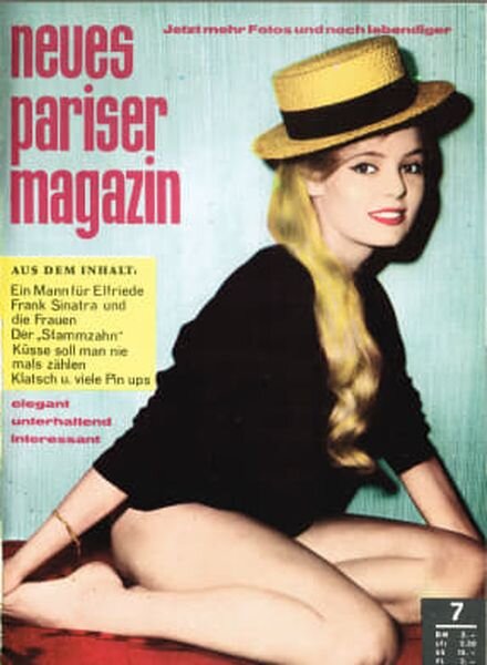 Neues Pariser Magazin – Nr 7 Cover