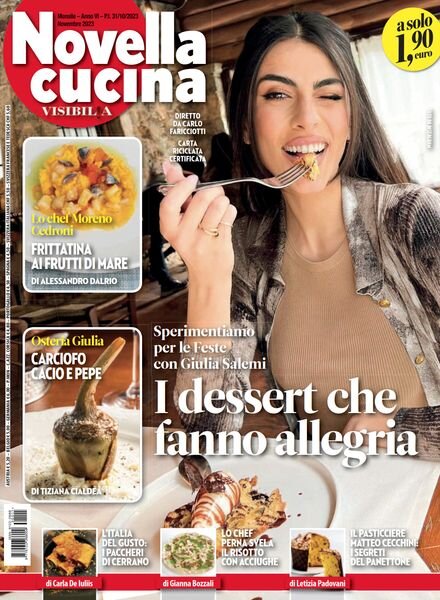Novella Cucina – Novembre 2023 Cover