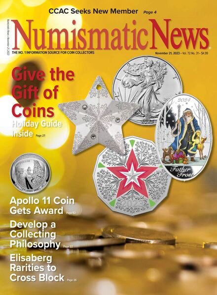 Numismatic News – November 21 2023 Cover