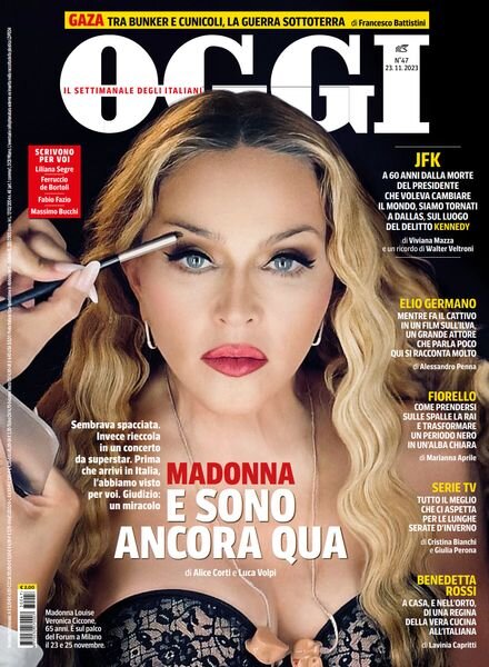 Oggi – 16 Novembre 2023 Cover