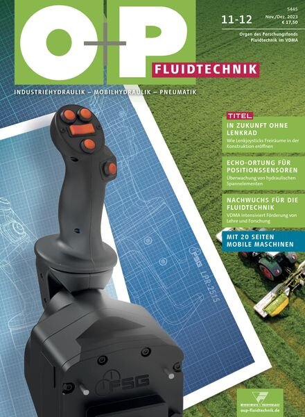 O+P Fluidtechnik – November-Dezember 2023 Cover