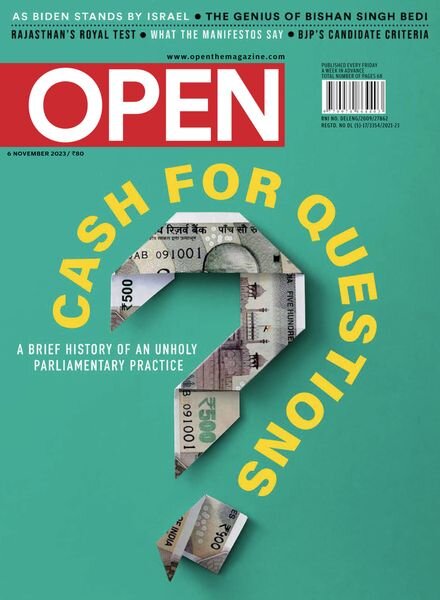 Open Magazine – 6 November 2023 Cover