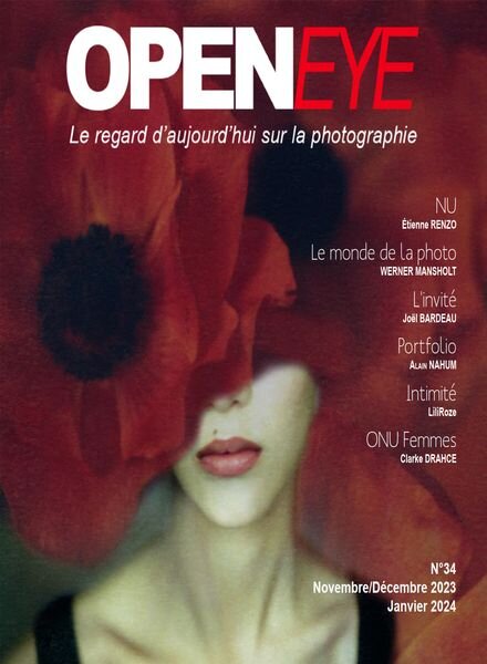 OPENEYE Magazine – Novembre-Decembre 2023-Janvier 2024 Cover