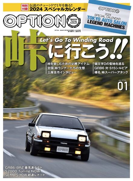 Option – January 2024 Cover