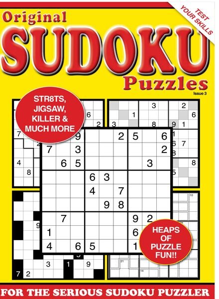 Original Sudoku – Issue 3 – 1 November 2023 Cover