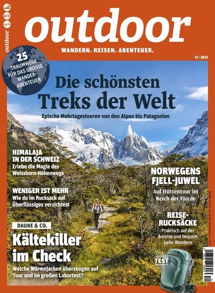 Outdoor – Dezember 2023 Cover