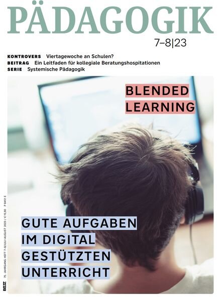 PaDAGOGIK – Juli-August 2023 Cover