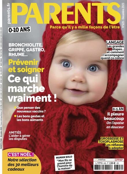 Parents France – decembre 2023 Cover